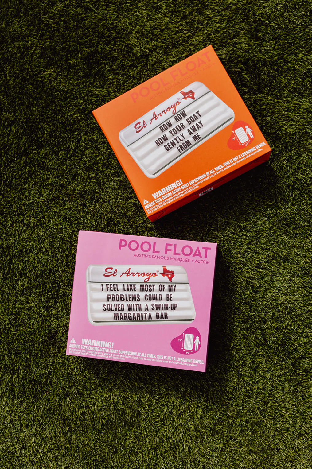 Row Away Pool Float