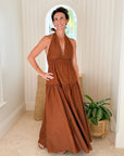 KIVARI Anouk Maxi Dress Mocha
