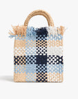 PAMELA MUNSON Check Mate Mini Bag Blue