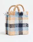 PAMELA MUNSON Check Mate Mini Bag Blue