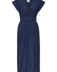 MISA Claudine Dress Midnight Blue Poplin