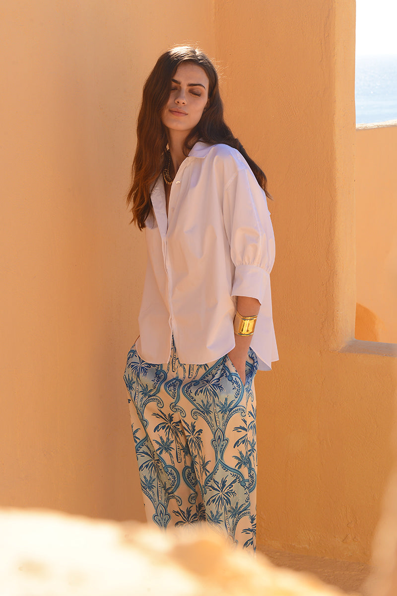 KASIA Cosmos Shirt White