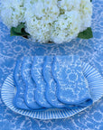 Light Blue Bird Napkins-Set/4