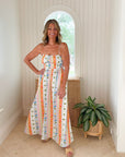 PALM NOOSA West Dress Tropical Stripe