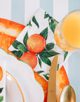 Orange Orchard Cocktail Napkins Set/20