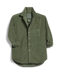 FRANK & EILEEN Eileen Button Up Shirt Forest Corduroy