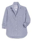 FRANK & EILEEN Eileen Button Up White/Navy Stripe