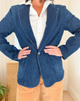 FRANK & EILEEN Boyfriend Blazer 1984 Washed Blue