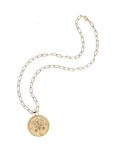 JANE WIN JW Forever Original Pendant w/ 18" Drawn Link Chain