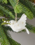 Peaceful Felt Dove Ornament