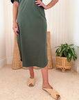 FRANK & EILEEN Emma Dress Nori