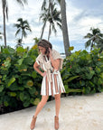 SUNSHINE TIENDA Eloise Dress Vintage Stripe