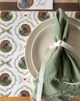Heritage Turkey Meadow Placemat-Set/18