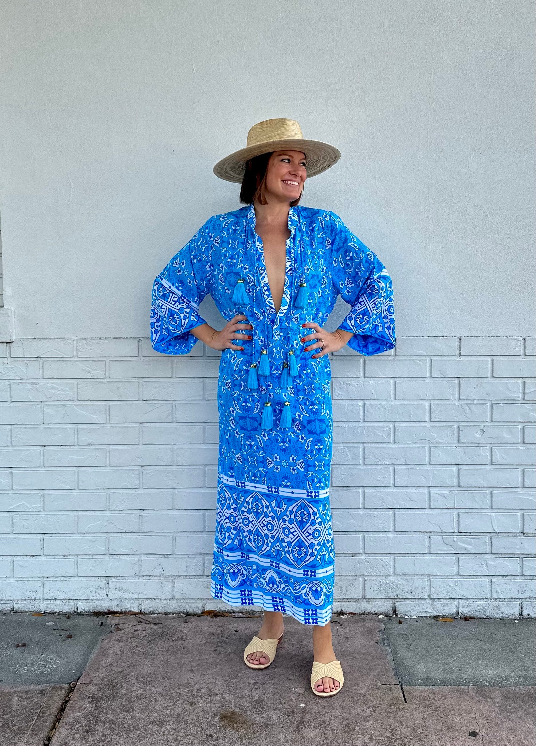 FEATHER &amp; FIND Eclipse Kaftan Reach For The Sky