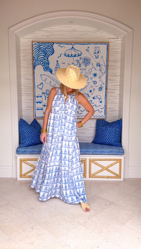 MATILDA&#39;S The Anywhere Dress Marrakech Tile Harbour