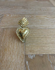 CORAZON NAPKIN RING GOLD STRIPE - SET/4