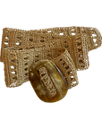 Argentina Crochet Belt with Horn S/M