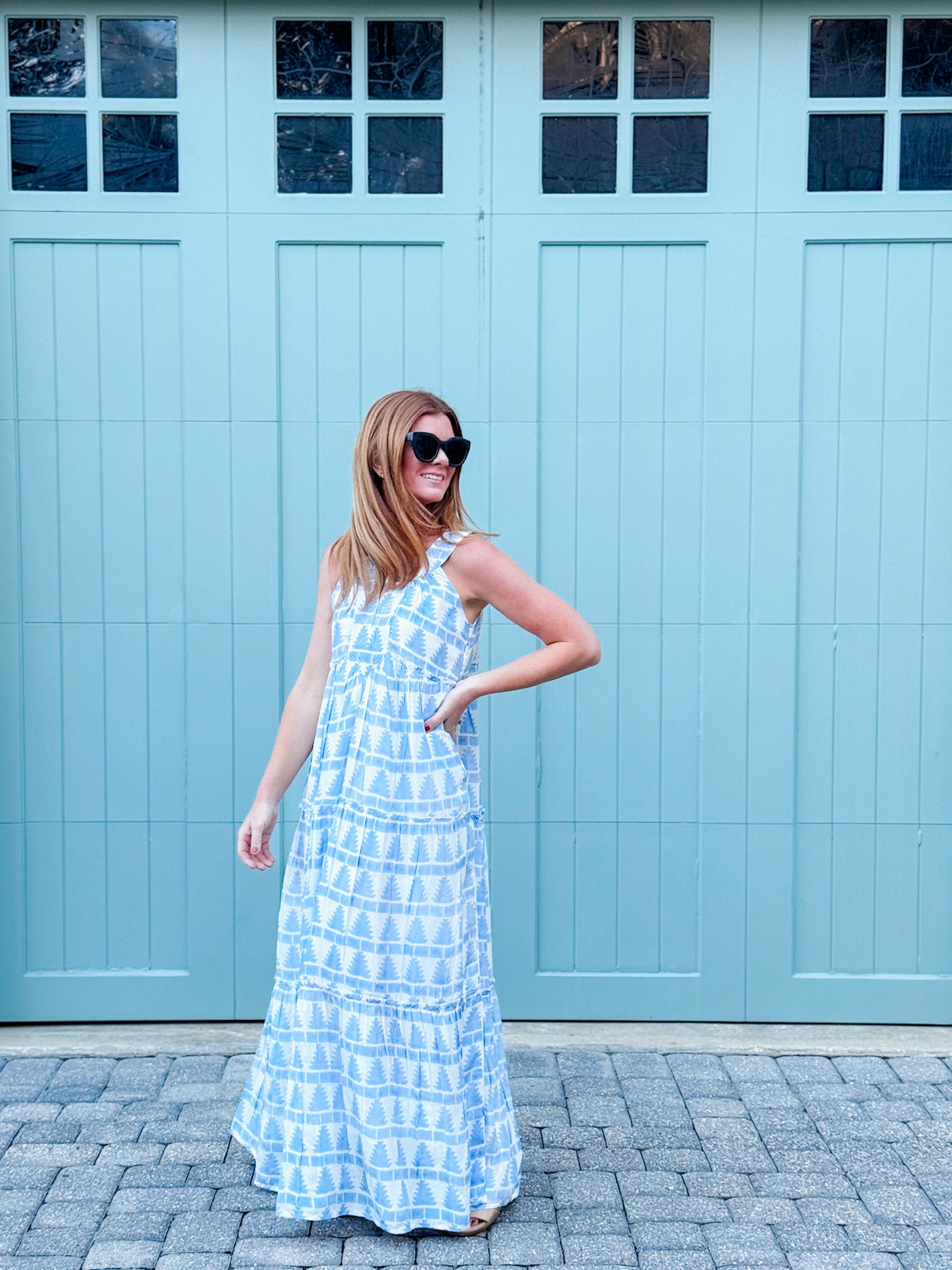 MATILDA&#39;S The Anywhere Dress Marrakech Tile Harbour