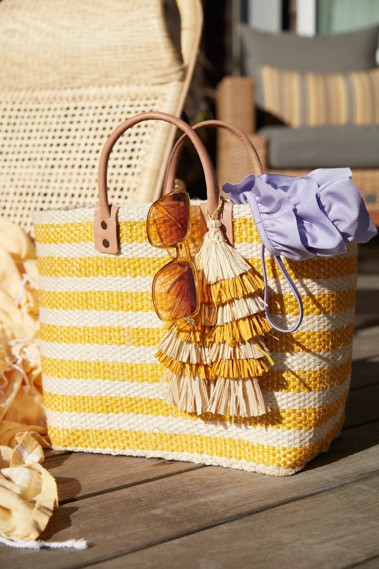 Sahara Tote Sunflower