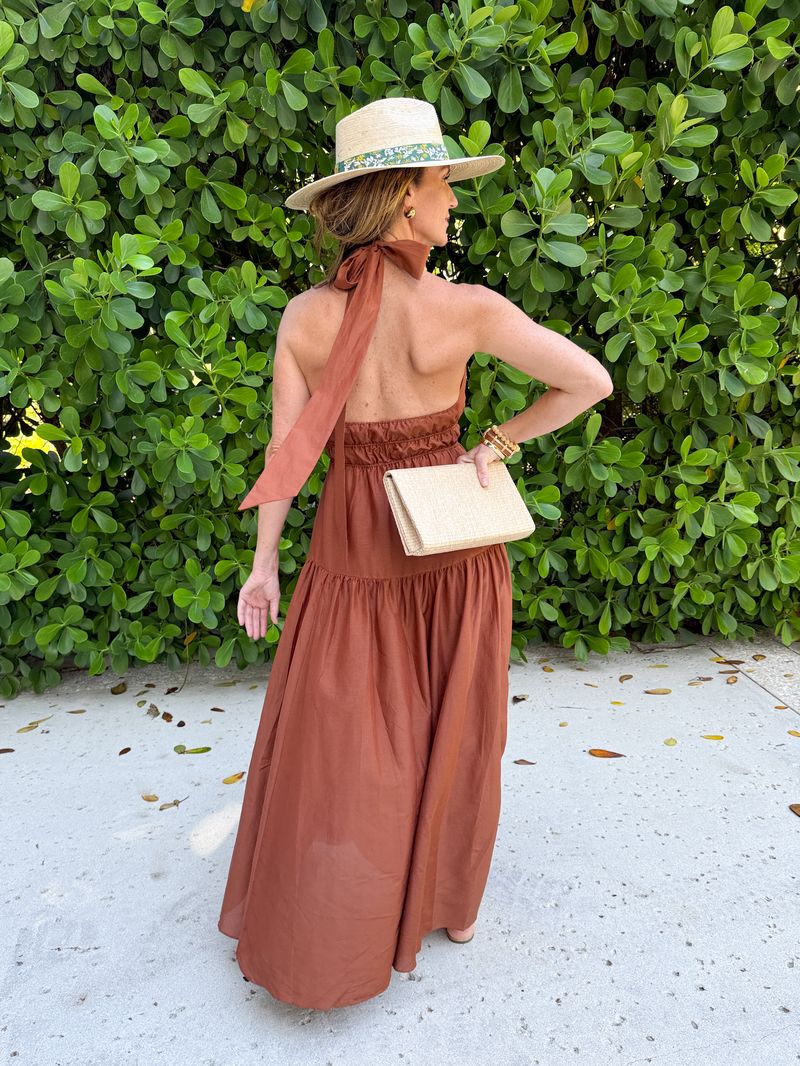 KIVARI Anouk Maxi Dress Mocha