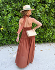 KIVARI Anouk Maxi Dress Mocha