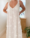 KASIA Alkmini Maxi Dress White