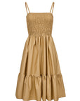KASIA Cosmos Midi Dress Sand