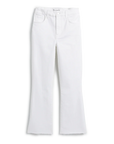 FRANK & EILEEN Killian Crop Flare Jean White