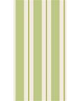 Green Awning Stripe Guest Napkins Set/16