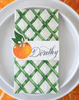 Orange Orchard Place Card Set/12