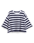FRANK & EILEEN Presley Oversized Tee Nautical Stripe