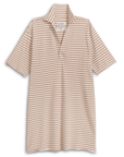 FRANK & EILEEN Mini Emma Dress Vintage White/Camel Dress