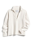 FRANK & EILEEN Patrick Popover Vintage White Fleece