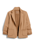 FRANK & EILEEN Dublin Blazer Camel Fleece