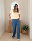 WALKER & WADE Skye Cardigan Cream