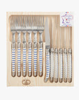 Jean Dubost 12 Piece Cutlery in Mariniere