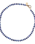 JANE WIN Lapis Beaded Necklace