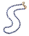 JANE WIN Lapis Beaded Necklace