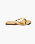 TKEES Square Toe Lily Mirror Gold