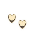 JANE WIN LOVE Tender Heart Stud Earrings