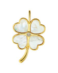 ASHA Lucky Clover Charm Mother of Pearl