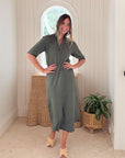 FRANK & EILEEN Emma Dress Nori