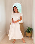OLIPHANT Ava Dress Tisbury White