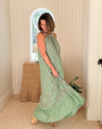 HIHO Mustique Dress Basil