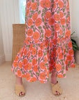 FITZROY & WILLA Soleil Dress Pink/Orange Floral