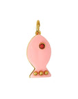 ASHA Madaket Fish Charm Pink