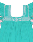 MER ST. BARTH Sandrine Maxi Dress Ocean