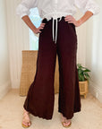 LLEA BLUE Becca Pant Chocolate