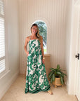 KASIA Kyveli Dress Multi Green