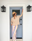 FRANK & EILEEN Montecito Cardigan Sand